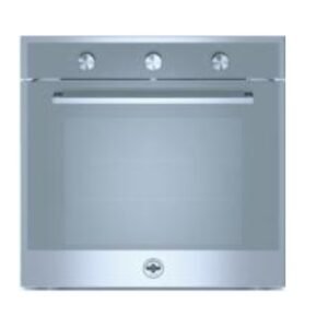 La Germania Built-In Gas Oven 90 cm Black and Stainless Steel with safety system heat distribution fan and grill with rotisserie (F605LAGGKXT)