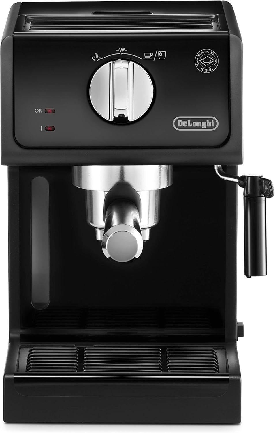 De Longhi Espresso and Cappuccino Coffee Machine 15-Bar - Black (ECP31.21)