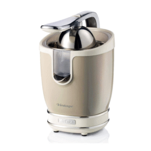 Ariete Citrus Juicer quiet motor no-drip stainless steel filter 2 juice heads 85W (413)