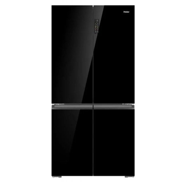Haier Refrigerator 4-Door air cooling - Black Glass Glossy (HRF-825TDBG)