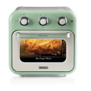 Ariete Air Fryer & Oven 1400W double glass 16L with interior light – Green (4632-1)