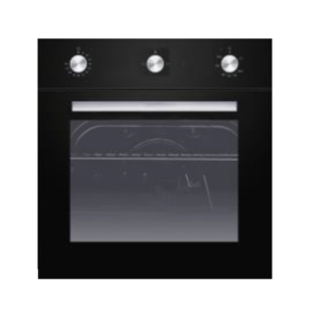 Arda Gas Oven 60 cm – Black Glass (AF GG60B)