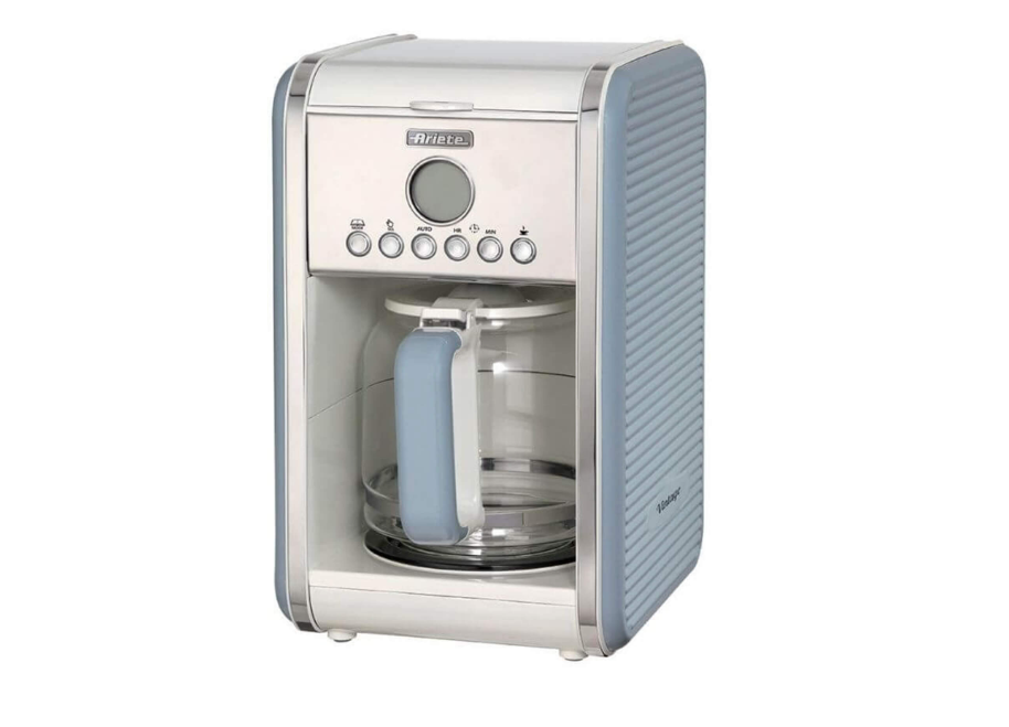 Ariete American Coffee Maker 12 Cups with digital display & timer – Blue (1342-1)