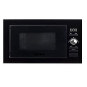 La Germania microwave oven 28L with grill LED touch screen stainless steel cavity – Black (F3 K1G1NE LF)