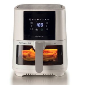 Ariete Digital Air Fryer with Grill 6 L with 8 programs – Cream White (4626)