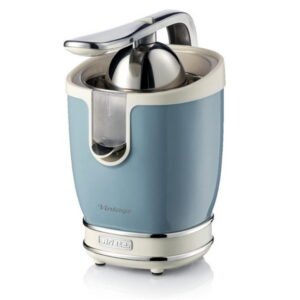 Ariete Citrus Juicer 85W with Quiet Motor & stainless-steel filter – Blue (413-2)